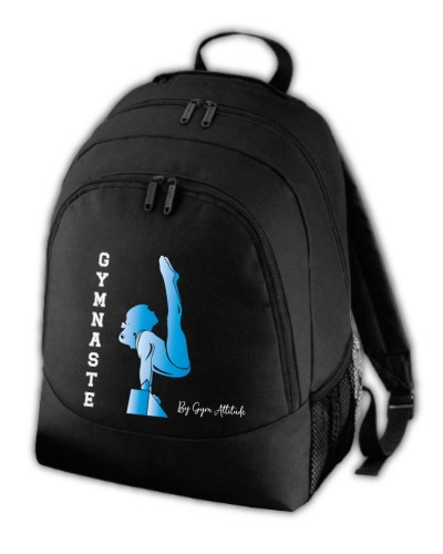 Sac à dos avec motif GAF GYMNASTE, POUTRE et prénom