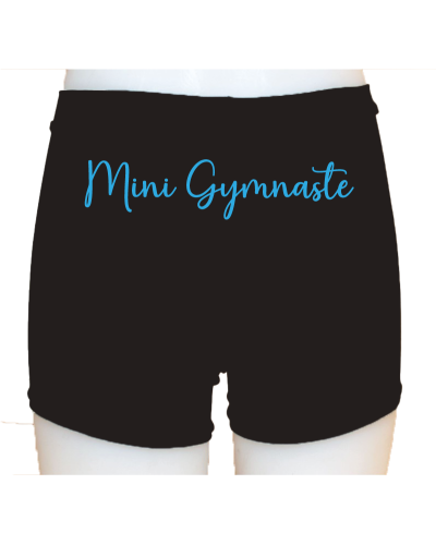 Short Noir Mini Gymnaste