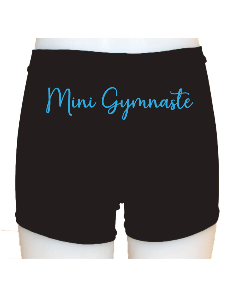 Short Noir Mini Gymnaste