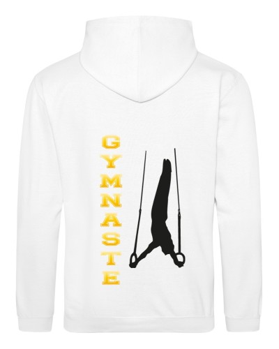 Sweat Capuche GYMNASTE ANNEAUX