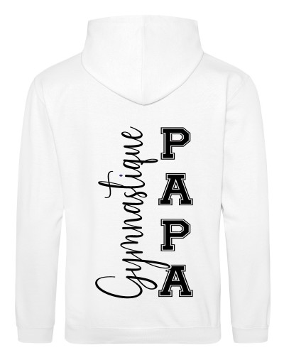 Sweat Capuche Papa Gymnastique