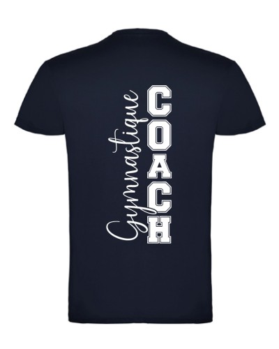 Tshirt Noir COACH GYMNASTIQUE