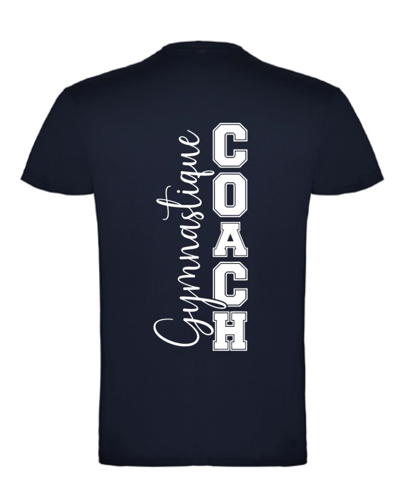 Tshirt Noir COACH GYMNASTIQUE