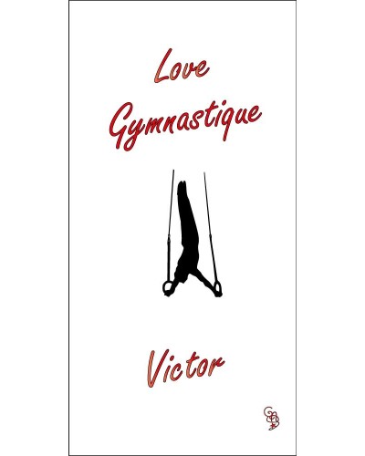 Serviette Love Gymnastique ANNEAUX