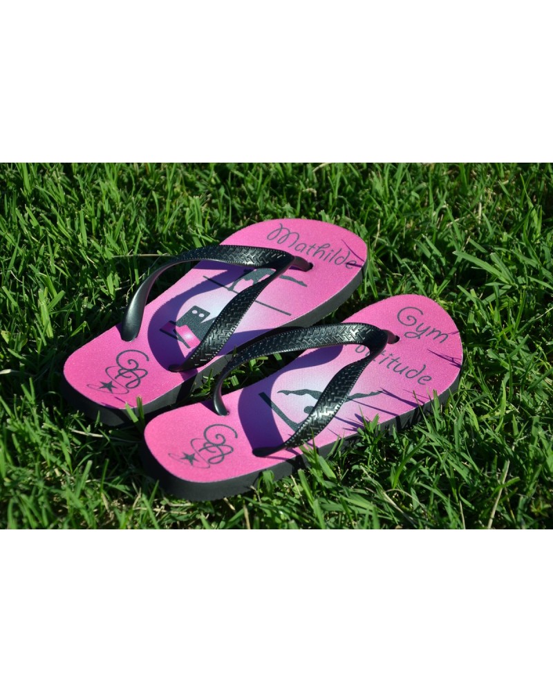 Tongs GymAttitude + Perso