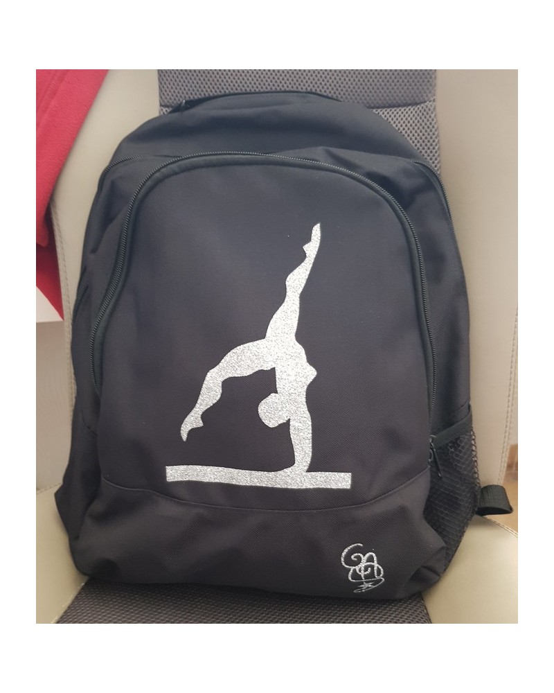 Sac à dos Noir gymnaste Pailleté