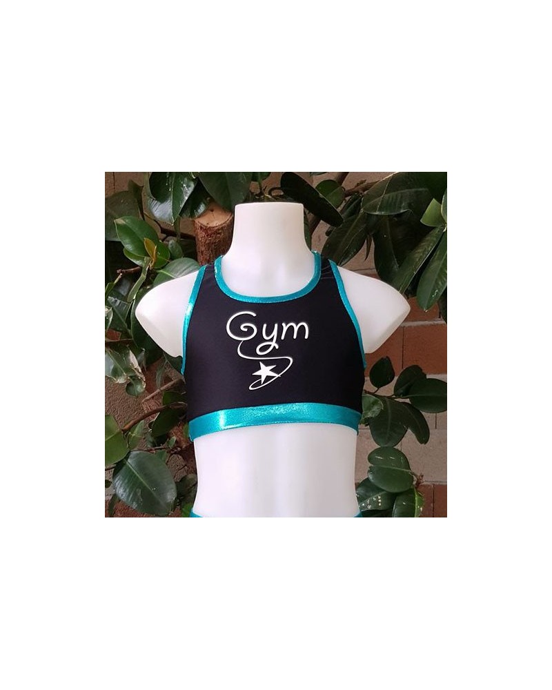 Brassière noir et maldive Gym
