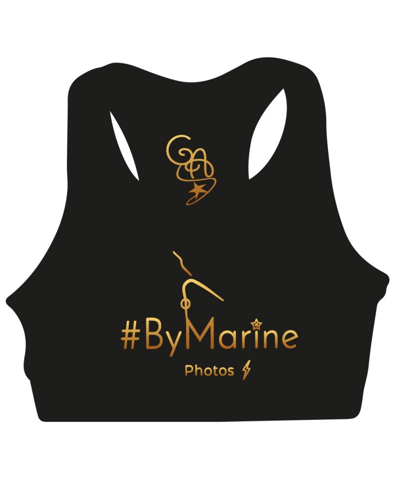 Brassière Gymnastique fille Gym Attitude - Marine Photos
