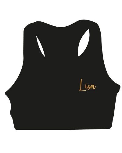 Brassière Gymnastique fille Gym Attitude - Marine Photos