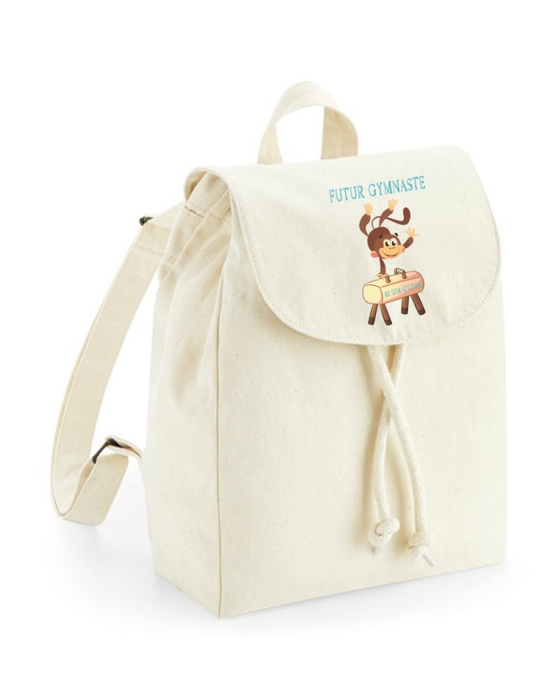 Sac à dos BABY GYM en coton bio personnalisé