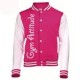 Veste Varsity Fushia