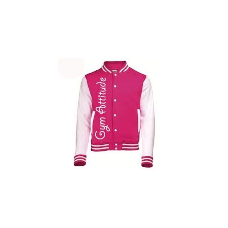 Veste Varsity Fushia