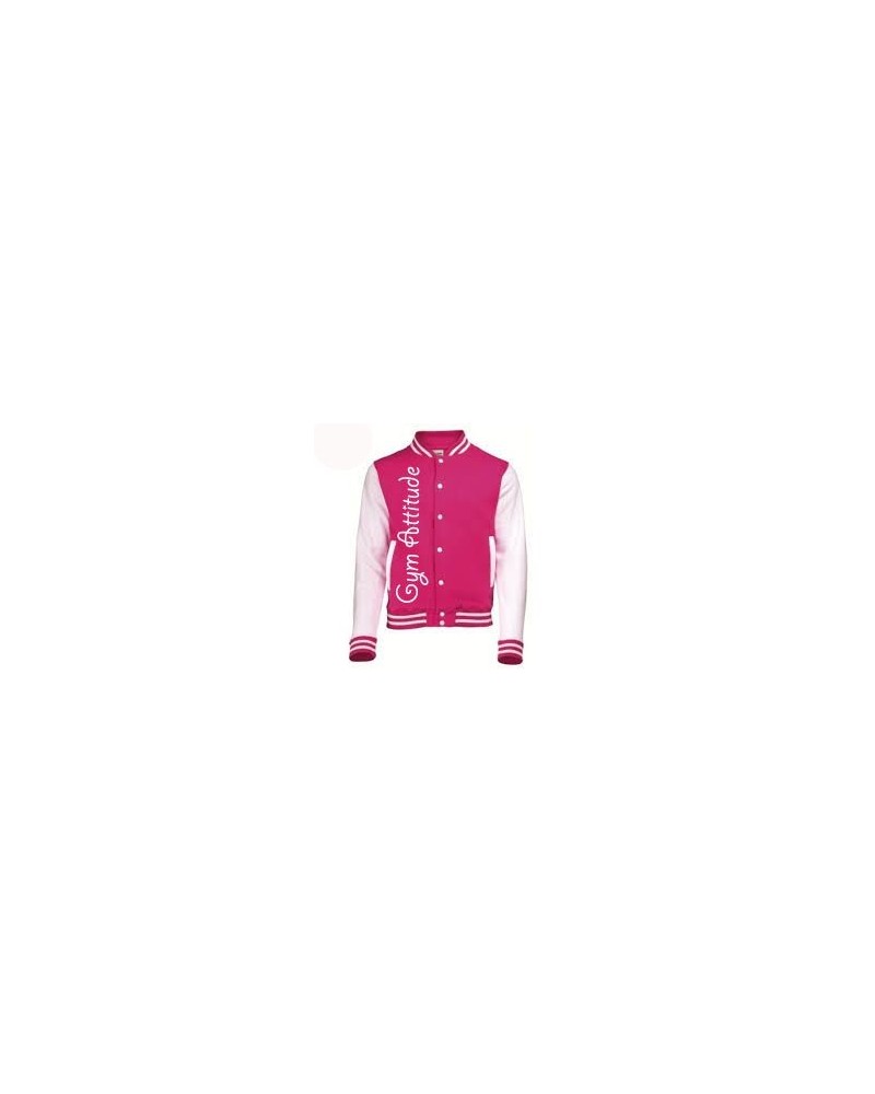 Veste Varsity Fushia