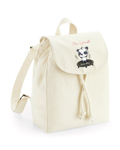 Sac à dos BABY GYM en coton bio personnalisé