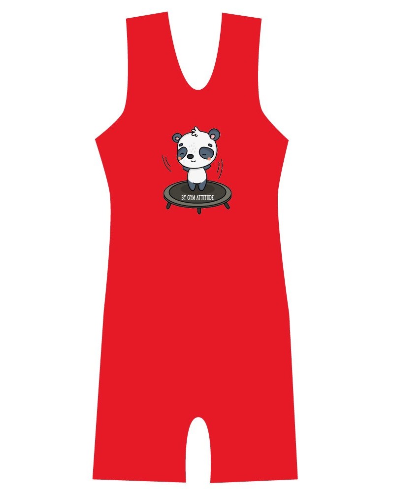 Léotard Baby rouge PANDA