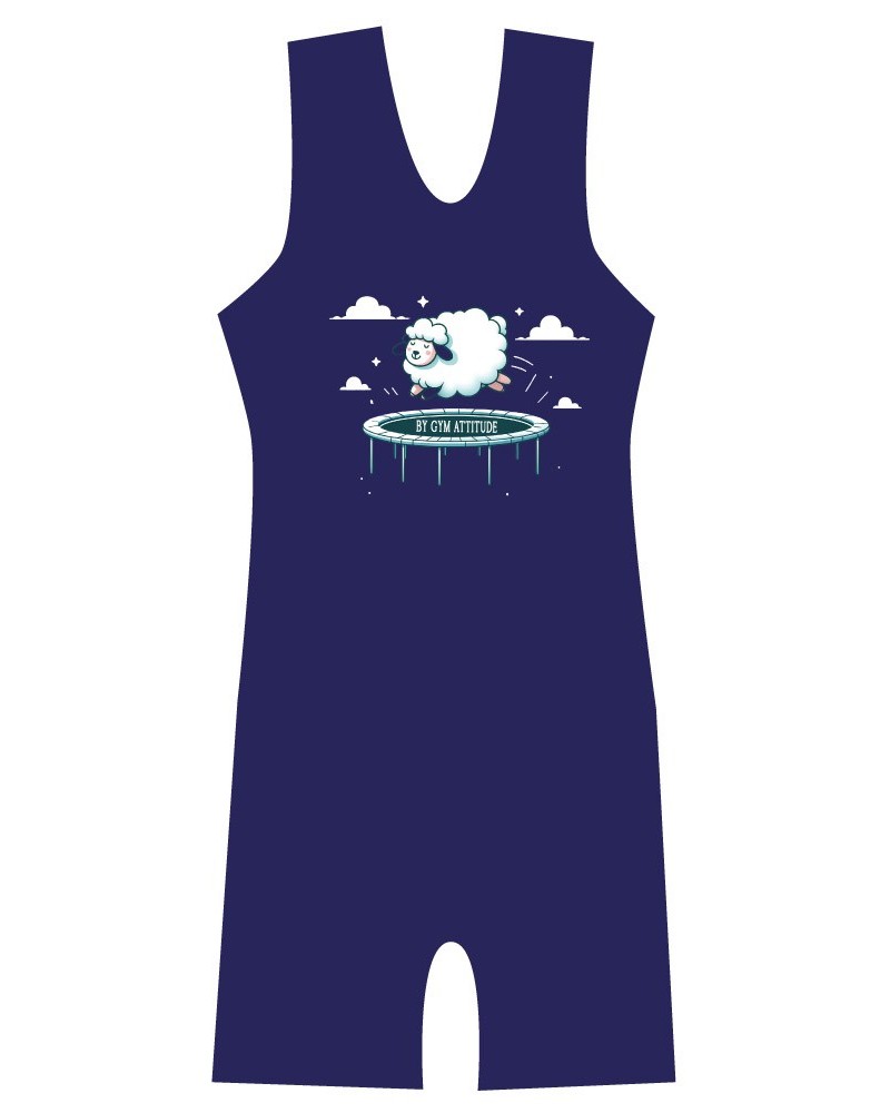 Léotard Baby Bleu marine MOUTON