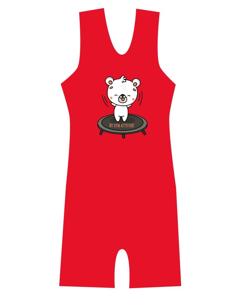 Léotard Baby Rouge OURS