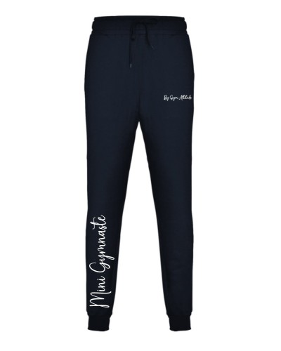 Pantalon de jogging Bleu marine Mini Gymnaste Blanc