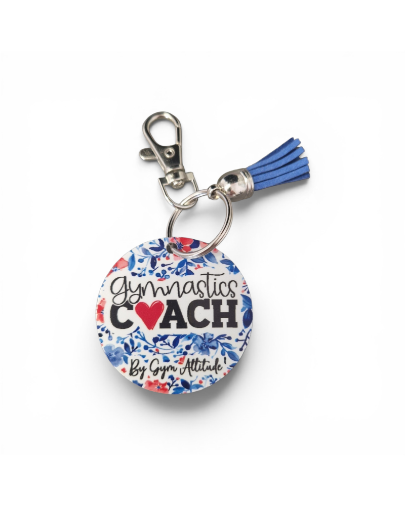 Porte clés Coach Gymnastics personnalisé