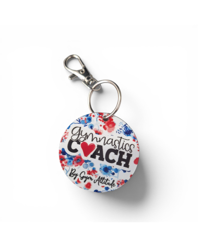 Porte clés Coach Gymnastics personnalisé