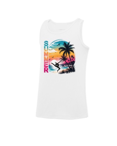 Débardeur Blanc polyester Summer SAUT