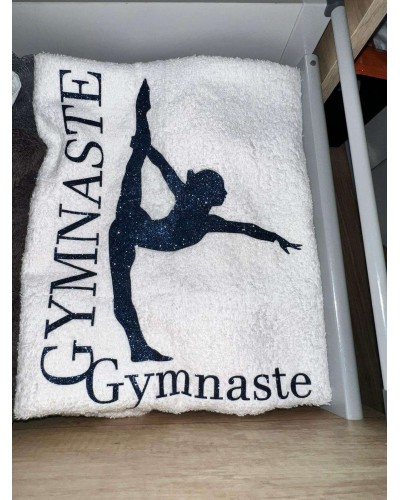 Serviette de toilette pour gymnaste