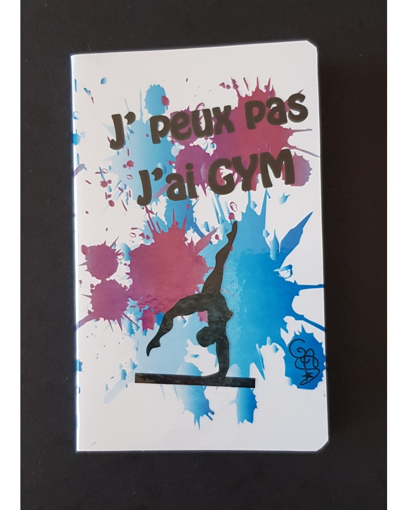 carnet j'peux pas j'ai gym violet