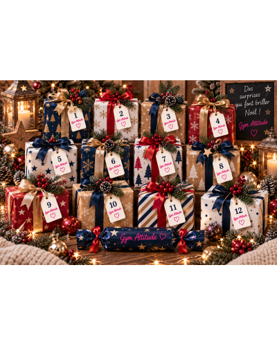 Calendrier de l'avent accessoires et textiles Coach 12 cases