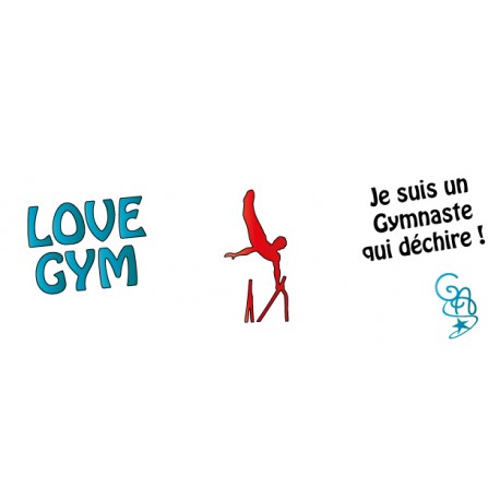 Mug love gym gam