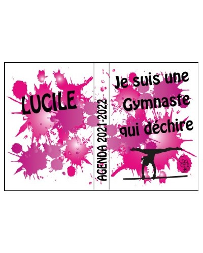 Agenda scolaire 2021 - 2022 GYM COLOR GAF