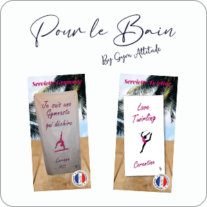 Serviette Gymnastique  Gym Attitude