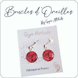 Boucles d'oreilles Gym Attitude