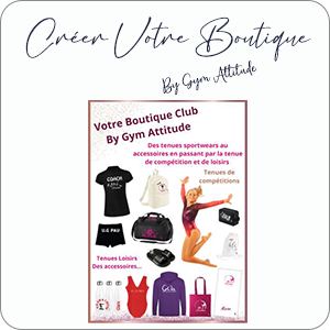 Créer votre Boutique Club Gymnastique avec Gym Attitude