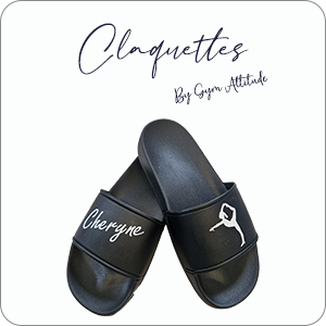 Des claquettes Gym Attitude